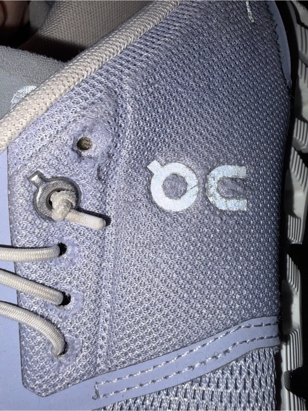 On Running Cloud women’s  Running Shoes - Light Purple/Grey size 9.5